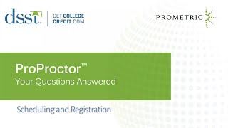DSST Remote Testing Scheduling and Registration Part 3