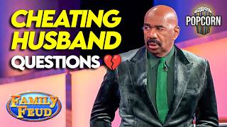 CHEATING HUSBAND?! Wild Answers That SHOCKED Steve Harvey! | Family Feud