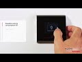 raychem senz wifi floor heating thermostat first time setup