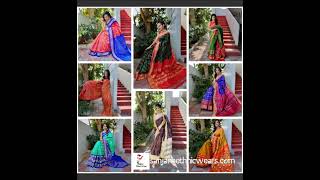 #SanjanaEthnicWears presents a beautiful collection of trendy party wear sarees.