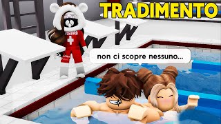 HO SPIATO UNA COPPIA DENTRO LA PISCINA DELLA SCUOLA DI BROOKHAVEN ROBLOX!