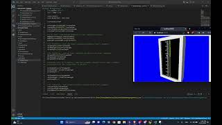 Thermometer using vpython library