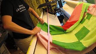 Using SewTites Magnum Magnets on Gammill Longarm