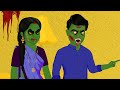 गरीब चुड़ैल का भूतिया सोने का महल horror cartoon videos the poor witch s haunted gold castle