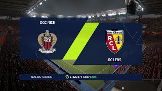 ⚽ Nice vs Lens ⚽ | Ligue 1 (22/12/2021) | Fifa 21