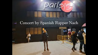 Concert by Spanish Rapper Nach || Malaga, Sala Paris 15