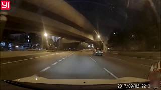 車Cam 測試 Night 夜 小蟻Yi