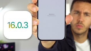 iOS 16.0.3 SALE HOY, actualización para batería y errores!