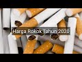 daftar harga rokok naik 2020