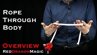 Red Dragon Magic - Rope Through Body
