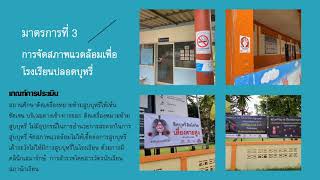 การนำเสนอความก้าวหน้าโรงเรียนปลอดบุหรี่ โรงเรียนบ้านระเริง