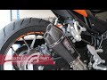 lextek xp13c full system exhaust sound honda cbr500r 14 18