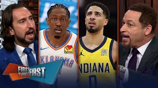 Thunder beat Pacers in Game 5, Haliburton calf strain, Jalen Williams a star? | FIRST THINGS FIRST