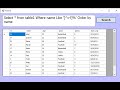 Programming in VB.net : Filter data using SQL wildcards characters in datagridview