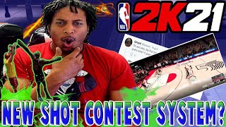 MIKE WANG speaks out about the NEW SHOT CONTEST SYSTEM  in NBA 2K21 NEWS