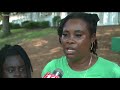 apartment complex cleaning up after flash flood