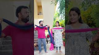 అట్లుంటది wife తో పెట్టుకుంటే 🤣🤣 / wife and husband funny video #comedy #funnyshorts