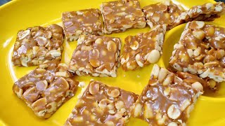 கோவில்பட்டி கடலைமிட்டாய் இனி வீட்டிலேயே செய்யலாம் | Peanut chikki  | kadalaimittai | Lucky kitchen