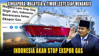 Makin Bar², Indonesia Akan Stop Exspor Gas - Singapura Akan Menangis