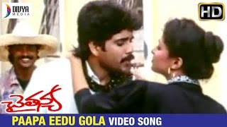 Chaitanya Telugu Movie Songs | Paapa Eedu Gola Video Song | Nagarjuna | Gautami | Ilayaraja