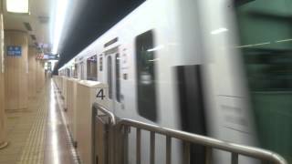 ［動画］　福岡市営地下鉄空港線中洲川端駅　305系電車発車