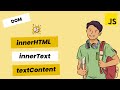 🔍 innerText vs innerHTML vs textContent: Which Should You Use? 🚀 | JavaScript Essentials