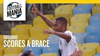 Super Robinho (Santos) Scores a Brace vs. Botafogo!!!