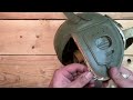 m1938 tanker helmet transformation. can i improve a low quality wwii reproduction