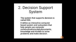 Decision support system Malayalam