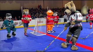 Street Hockey - 2024 NHL Mascot Showdown - NHL All-Star Weekend - Toronto
