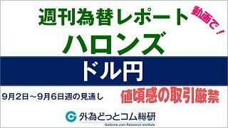 週刊為替レポートハロンズ・ダイジェスト（ドル/円）-9月2日～9月6日週