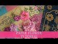 [Tutorial] DIY Paper Flower for Graphic 45 by Maria Smeshkova