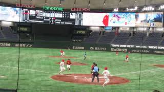 【大学野球選手権】中部学院大 満塁から森 翔太郎がタイムリーヒット〜2023年6月5日 中部学院大 対 日本文理大