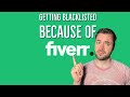 VOICE OVER TIPS | GETTING BLACKLISTED BECUASE OF FIVERR