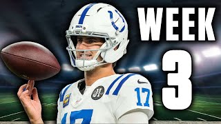 NFL Week 3 Picks in 30 Seconds