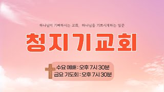 청지기교회 금요 기도회 (2024.11.08)