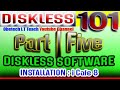 HOW TO INSTALL iCafe8 DISKLESS SYSTEM APPLICATION IN DISKLESERVER| DISKLESS 101 | PART-5 |