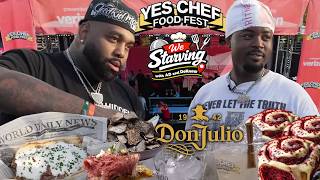 We Tried EVERY Viral Meal at Yes Chef Food Fest... | We Starving