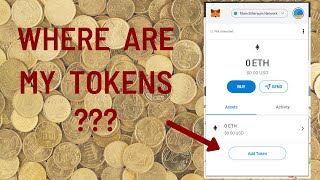 Tokens Missing On Metamask? Here's How to Fix it.