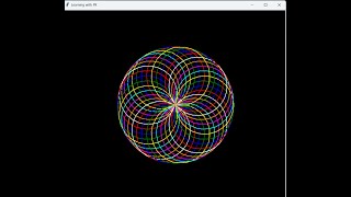 Create Rangoli Design ๐ Using Python Turtle | #shorts #shortvideo #short #python #pythonturtle