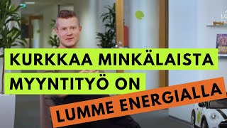 Rekrytointikampanja Lumme Energian myyntitiimin kasvattamiseksi