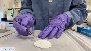 TEM Sample Preparation – Drop Casting