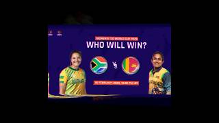 women's t20 world cup sri lanka vs south africa🏆️