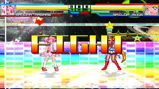 NICK54222 MUGEN: Madoka Kaname (me) VS Sailor Moon