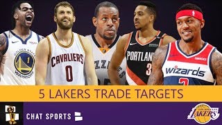 5 Players The Lakers Could Trade For During 2019-20 NBA Season Feat. Bradley Beal & D'Angelo Russell
