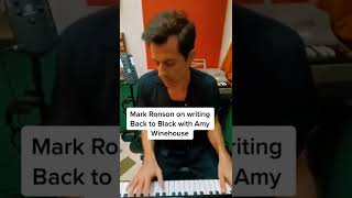 Mark Ronson On Writing Back To Black With Amy Winehouse Tiktok hipgnosissongs #Shorts