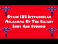 Pronounce Medical Words ― Stage IIIC Intraocular Melanoma Of The Ciliary Body And Choroid