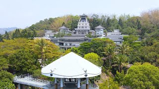 南投景點  半山腰上的日式建築風格的禪寺～含光山白毫禪寺