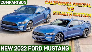 2022 Ford Mustang Stealth Edition VS GT California Special | CARS&NEWS