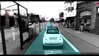 Map guided traffic light state detection